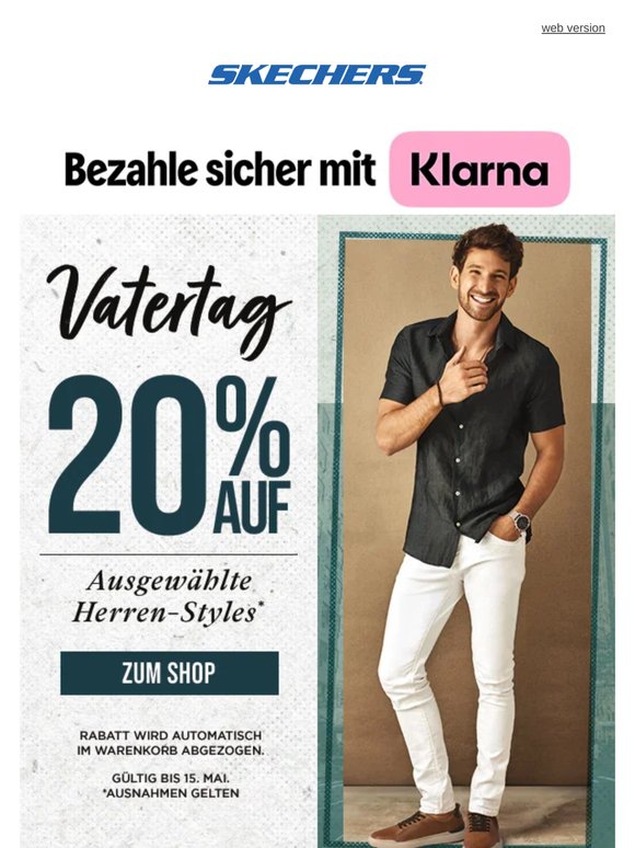 Vatertag: Sale beginnt jetzt!