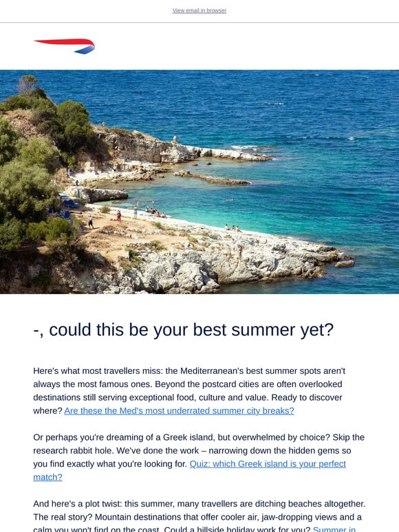 High Life: it’s the Med – but not as you know it...