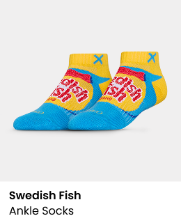 Swedish Fish Ankle Socks