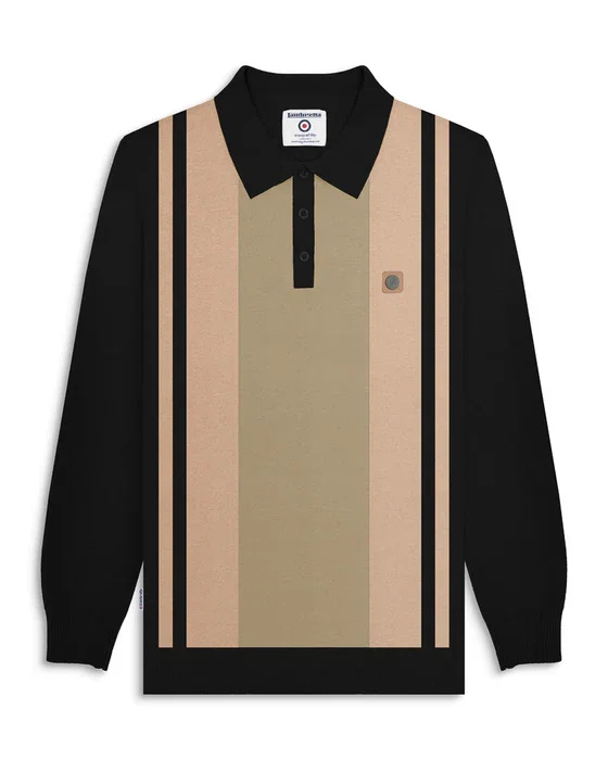 L/S Vintage Panel Polo