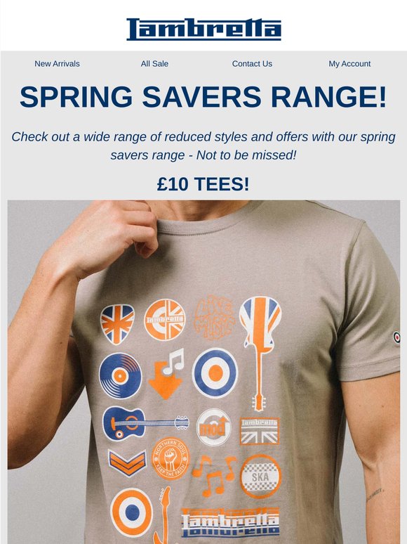 SPRING SAVERS RANGE!