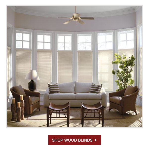 SHOP WOOD BLINDS >