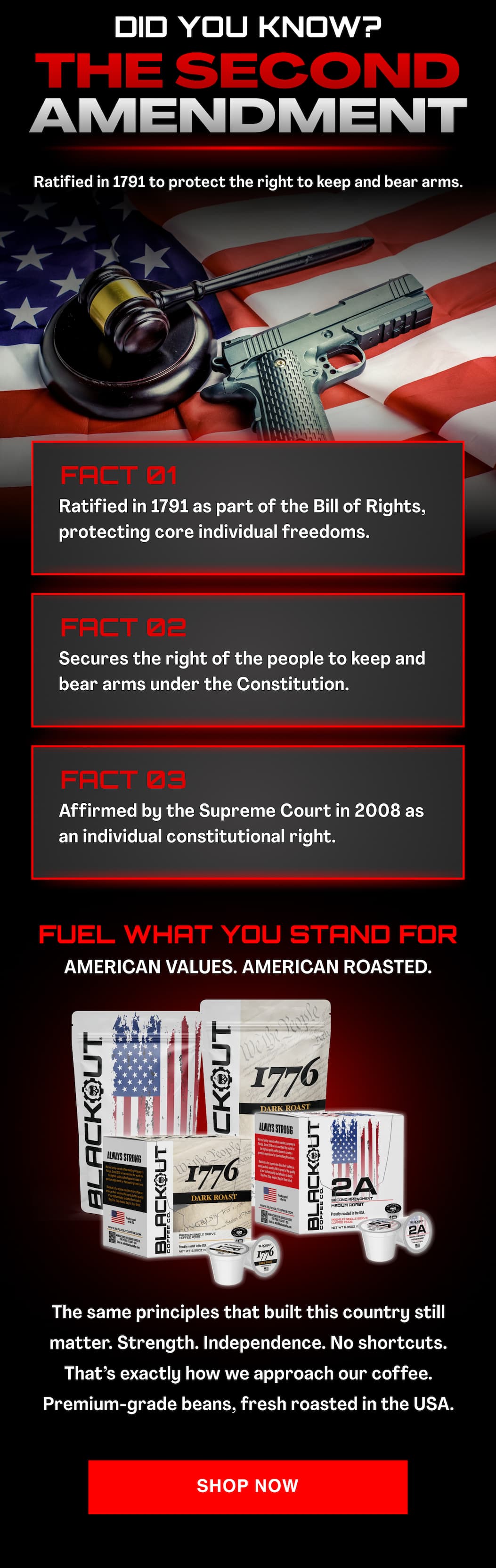 Did you know? The second amendment.