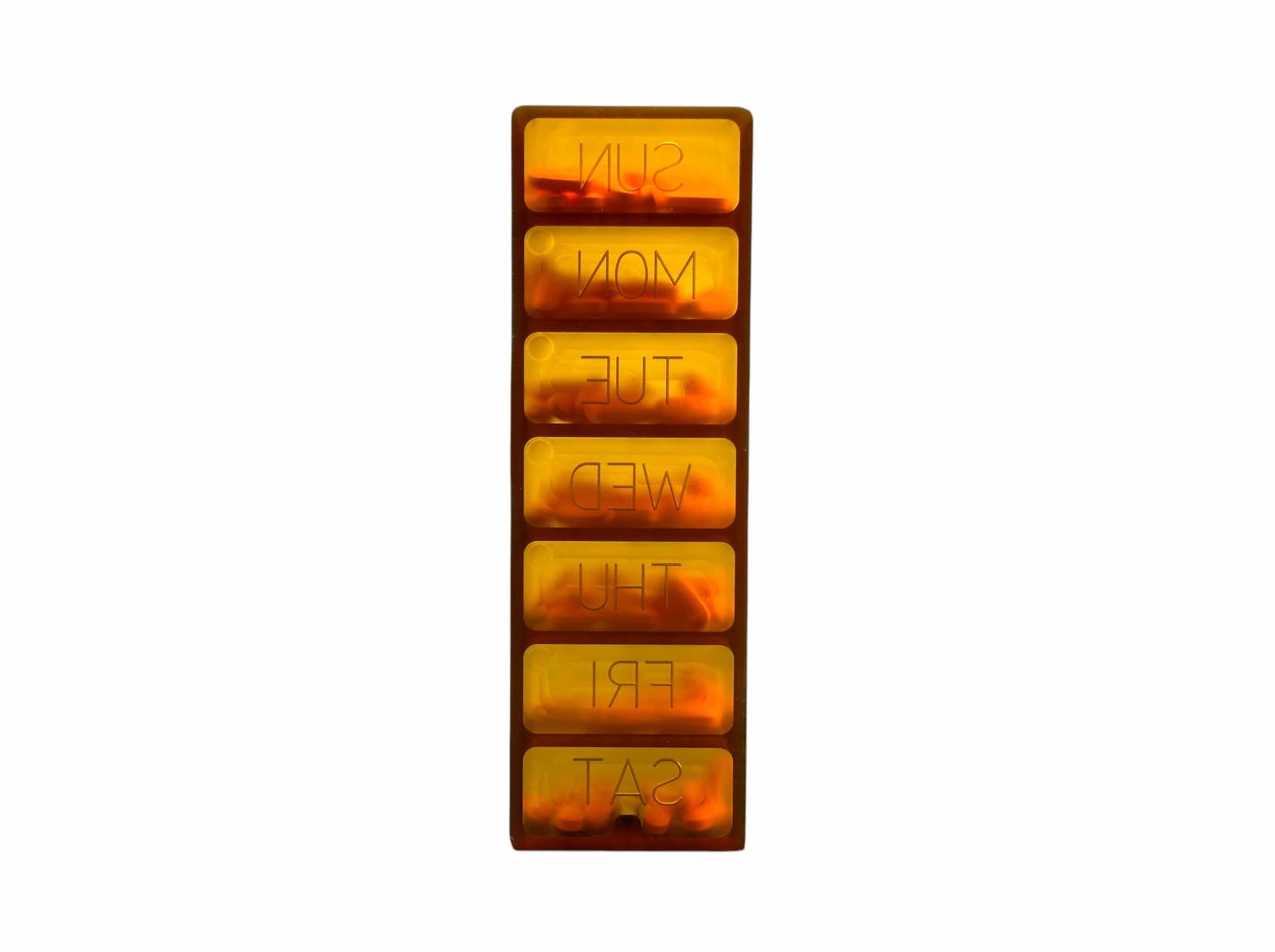 Ultem Full Size Med Weekly PillSafe by Maratac