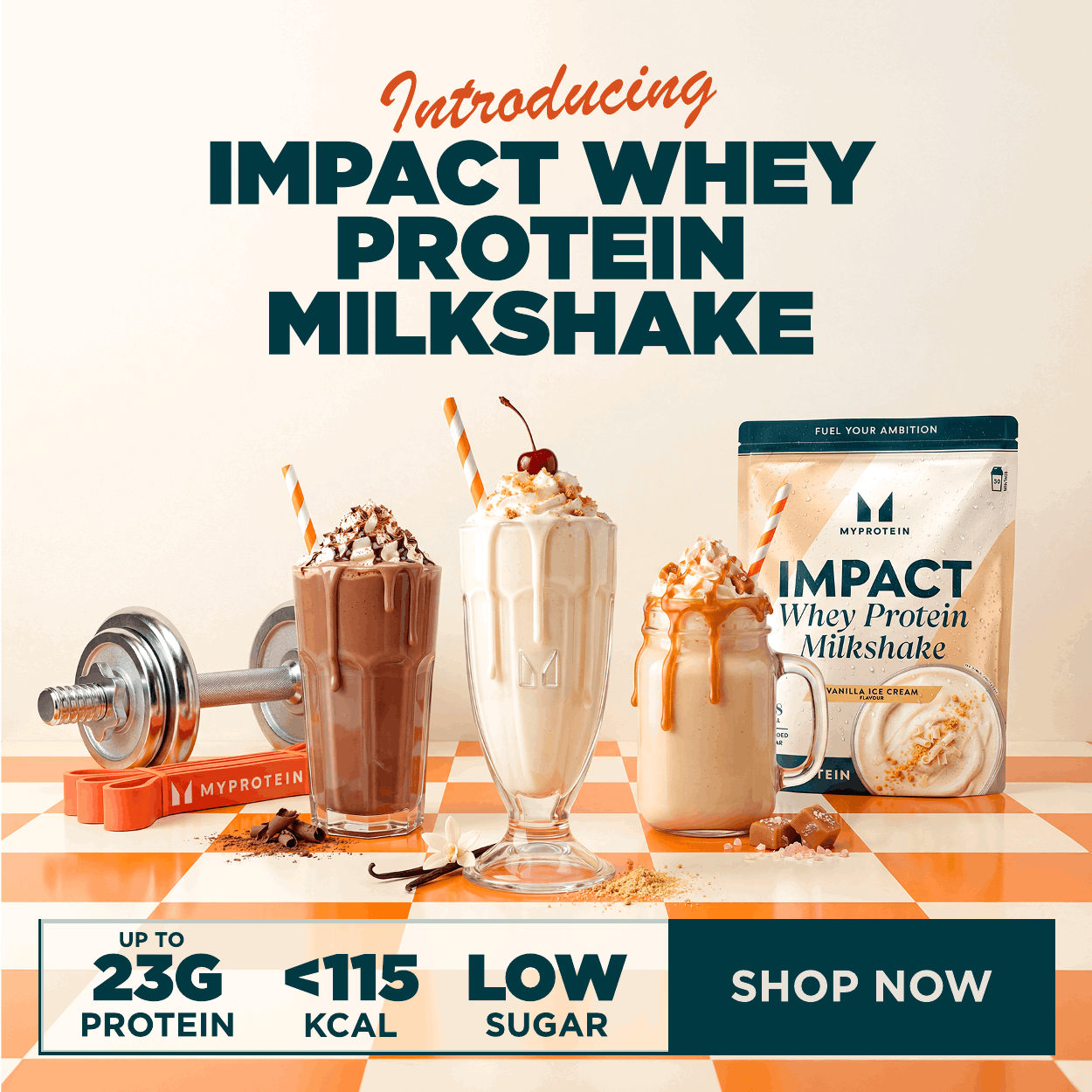 IMPACT WHEY PROTEIN MILKSHAKE