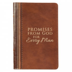 Promises from God for Every Man Brown Lux-Leather