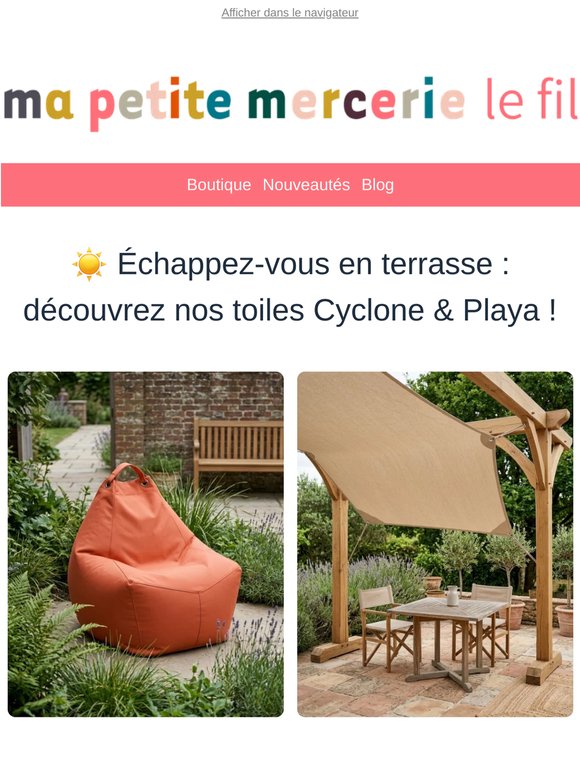 Votre extérieur vous attend ☀