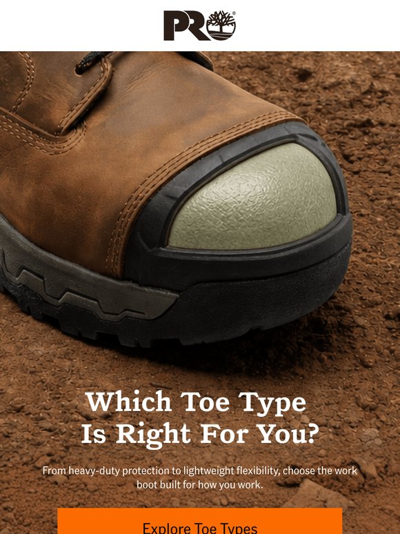 Find the Right Toe for the Job.