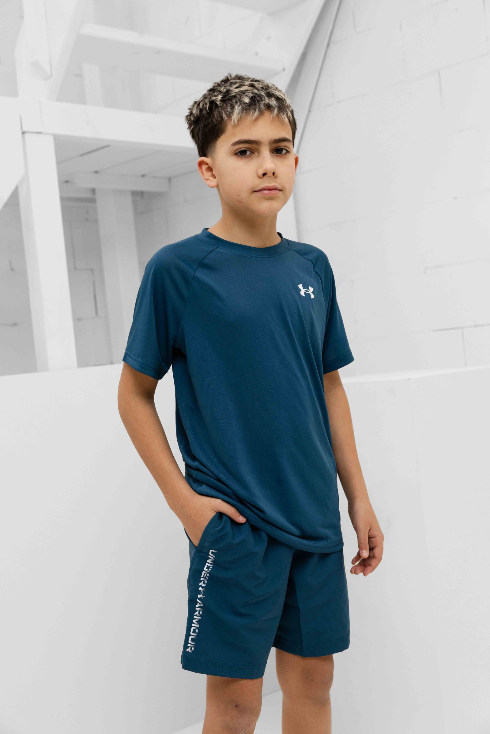 Image of Under Armour Tech 2.0 Zomerset Kids Blauw