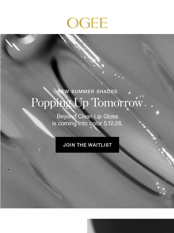 The Gloss You Love…
