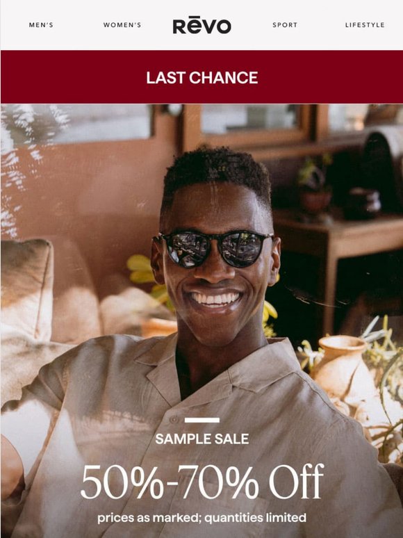 Private Sample Sale Ends Soon 🚨