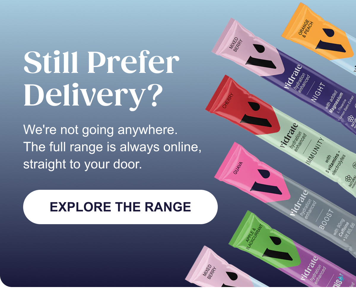 Still Prefer Delivery? EXPLORE THE RANGE