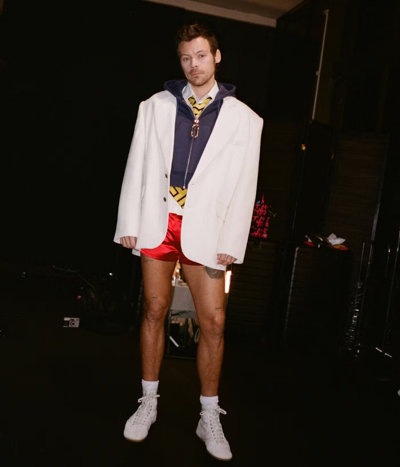 Can Harry Styles’ Shorts Get Any Shorter?