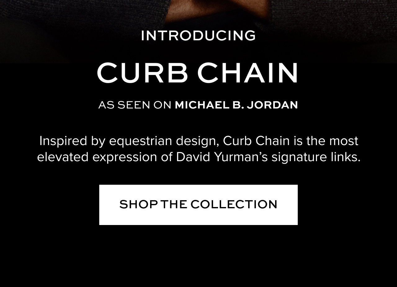 Introducing Curb Chain as seen on Michael B. Jordan - Shop the Collection