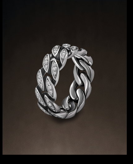 Curb Chain Band Ring
