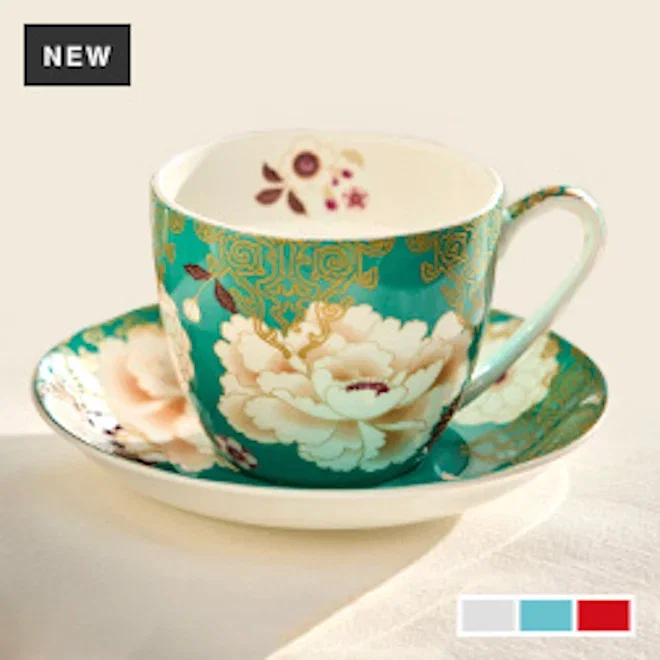 Maxwell & Williams Kimono Cup and Saucer Set