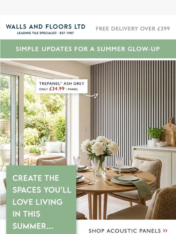 Simple updates for a Summer Glow-Up from only £34.99...