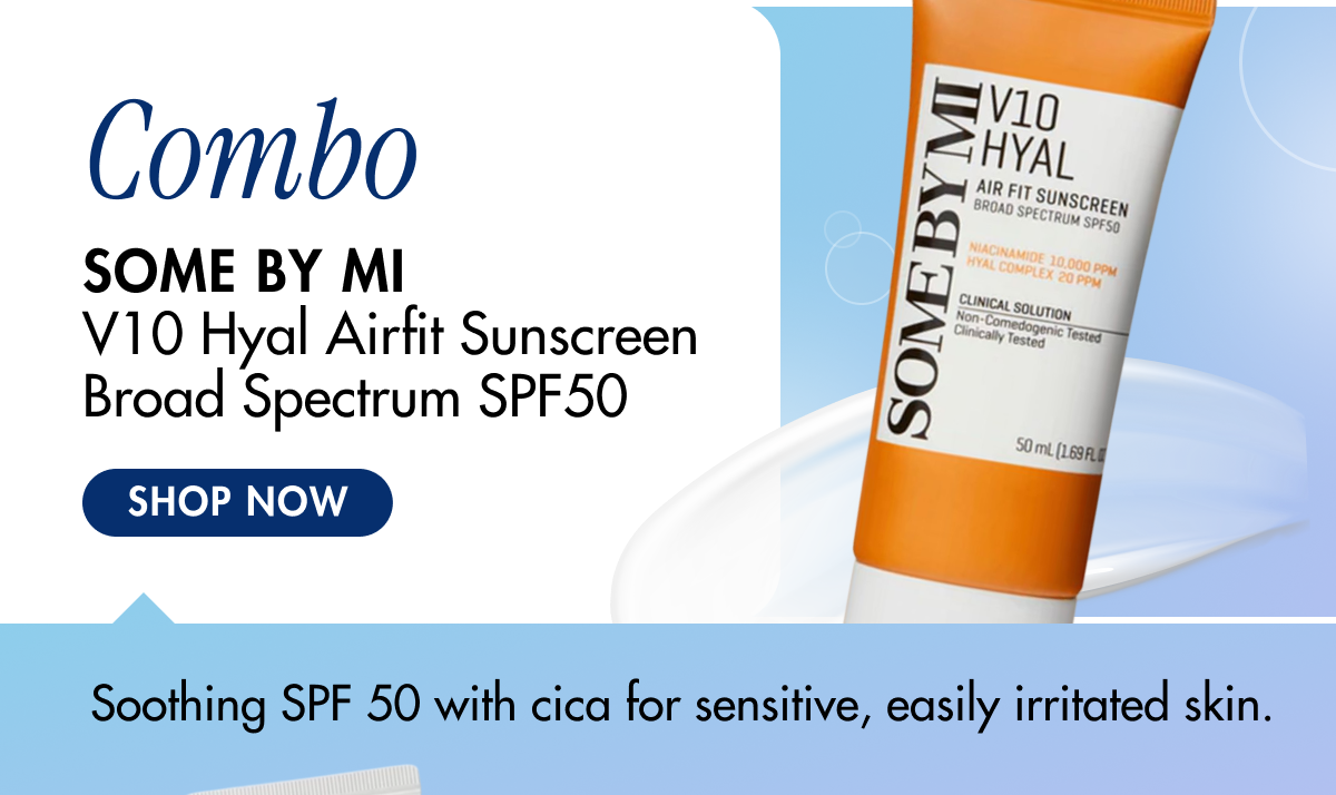 SOME BY MI V10 Hyal Airfit Sunscreen Broad Spectrum SPF50