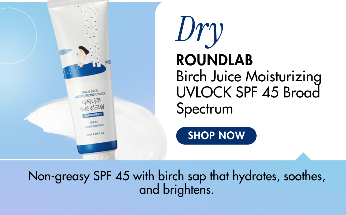 ROUND LAB Birch Juice Moisturizing UVLOCK SPF 45 Broad Spectrum