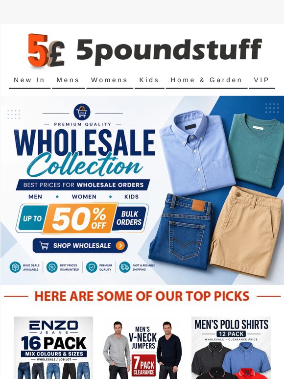 Save More with Wholesale Pricing