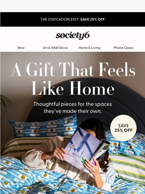 The Staycation Edit: Save 25% Off