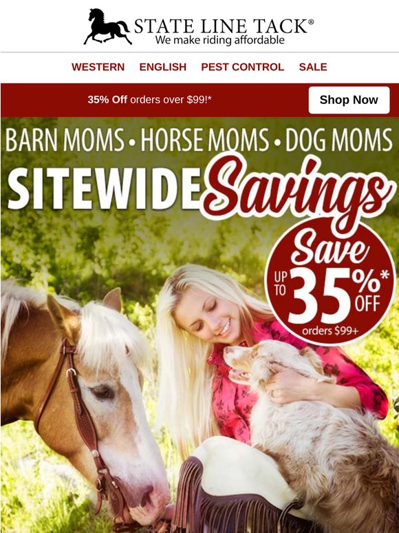 After Mother’s Day: Treat Yourself to Amazing Savings! 35% Off