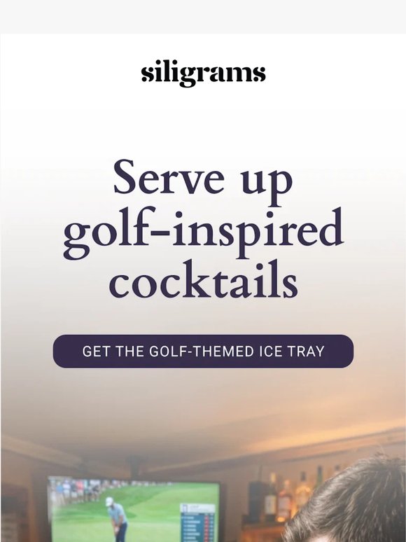 Don’t let your drinks miss the cut... ⛳️