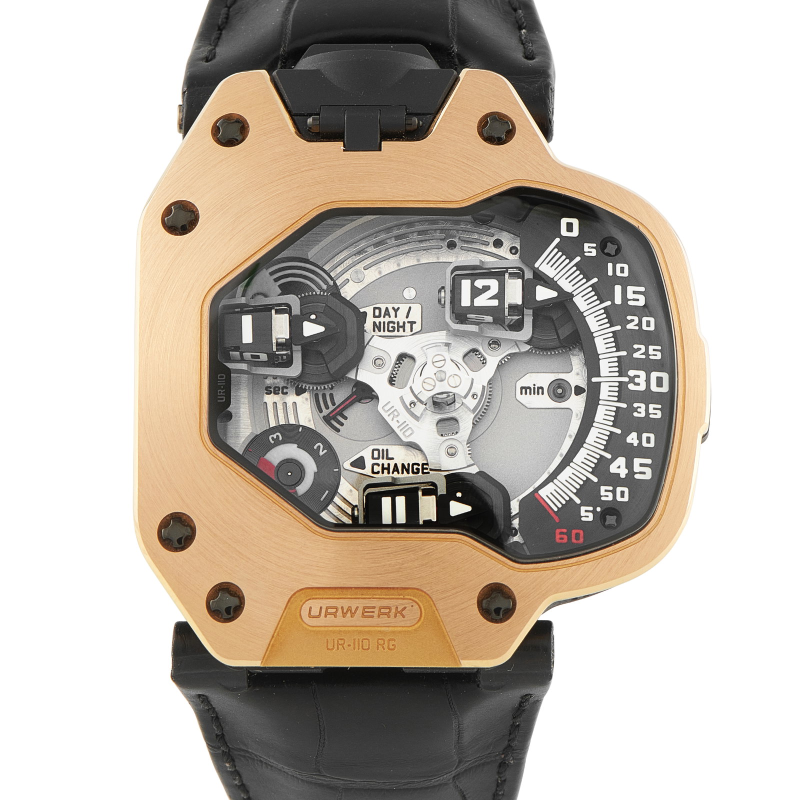 Urwerk UR-110 Titanium and Red Gold Limited Edition Watch ur-110