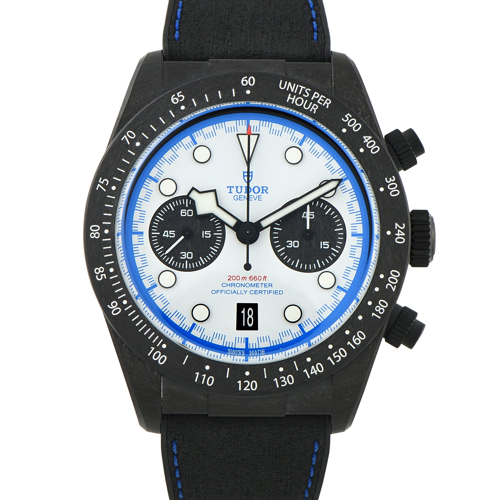 Tudor Black Bay Chrono Carbon 25 Watch 79377KN