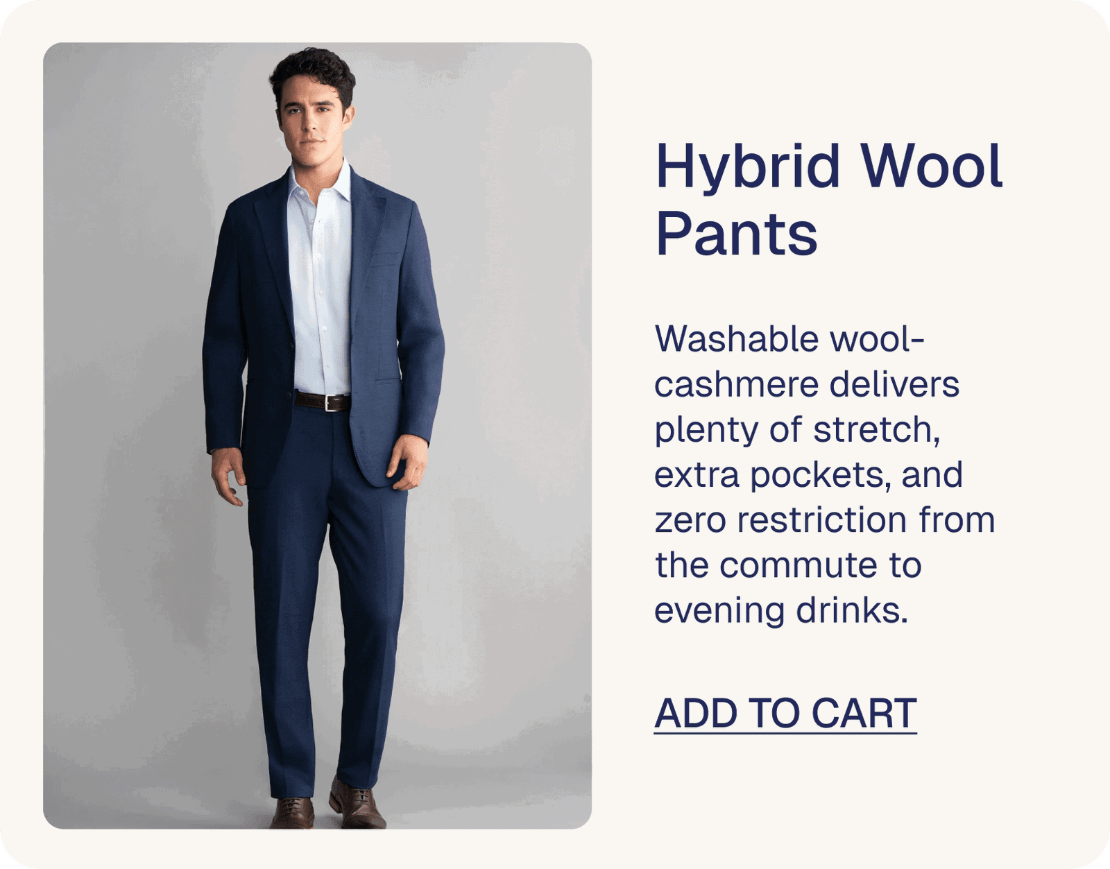 Hybrid Wool Pants