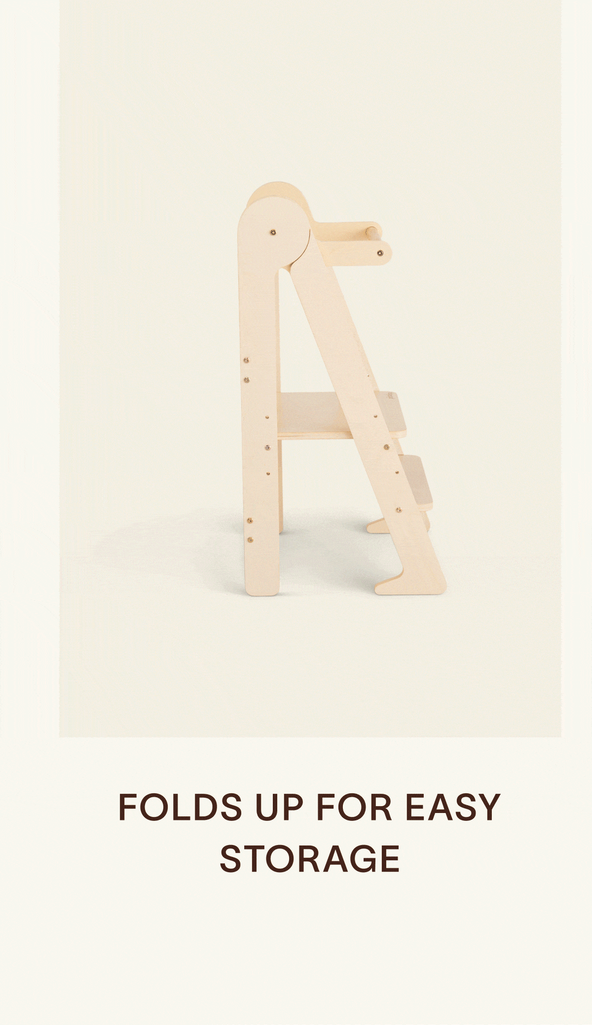 Foldable Tower - Folds up for easy storage