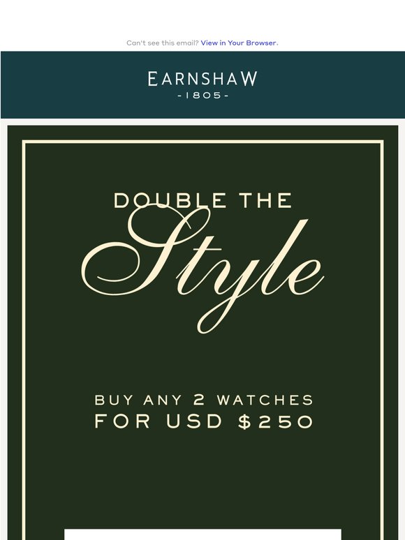 Don’t Miss Your Perfect Pair ⌚⌚