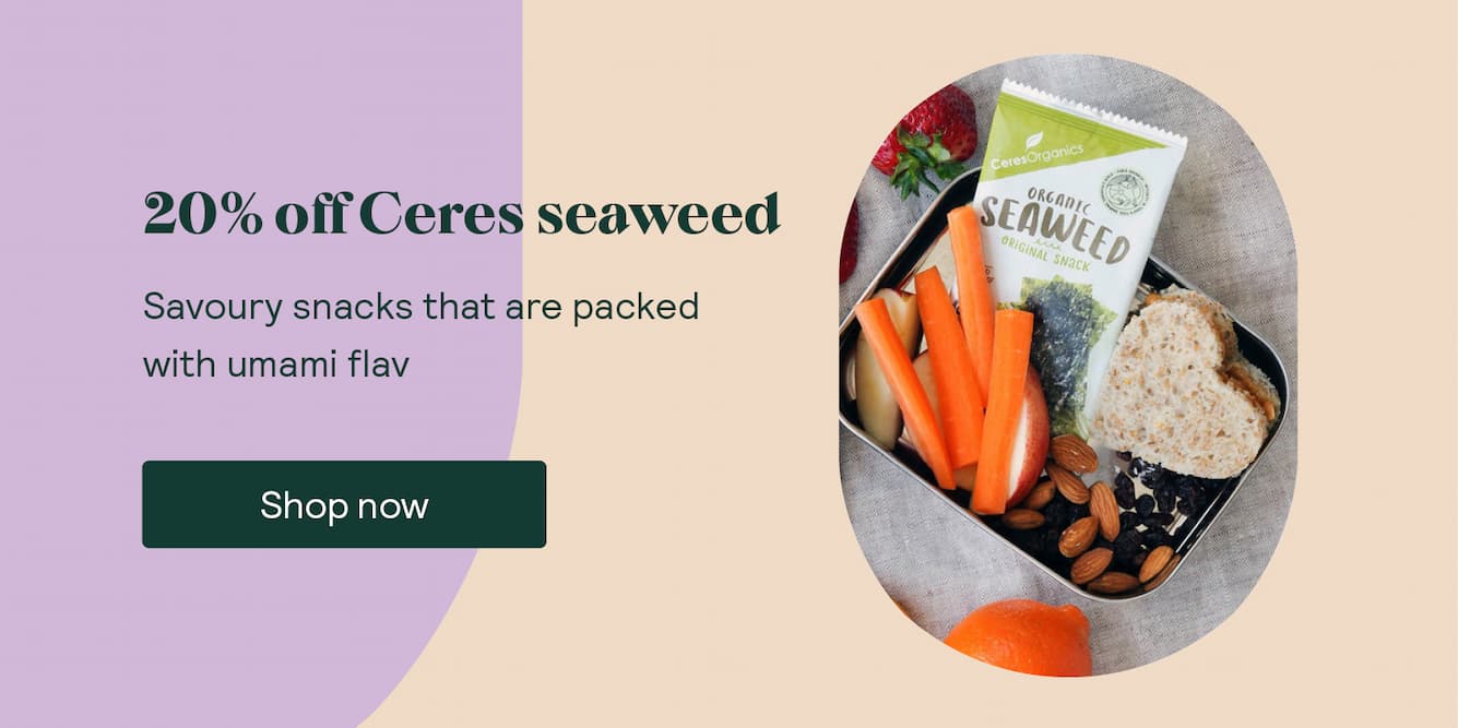 Shop Ceres Organics up to 20% 