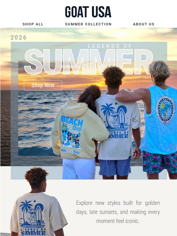 The Summer Collection Has Arrived!