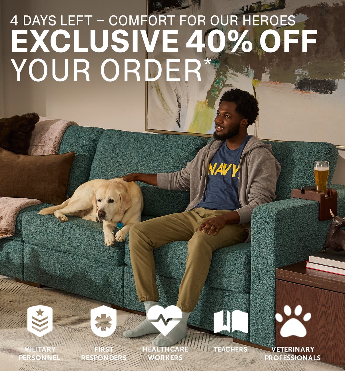 Comfort for Our Heroes | Exclusive 40% Off Your Order