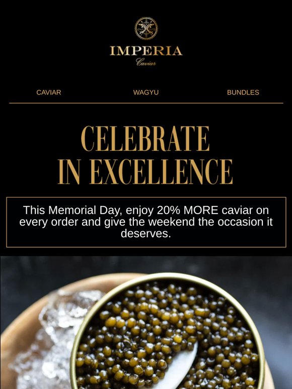 This Memorial Day, make it an experience worth remembering.