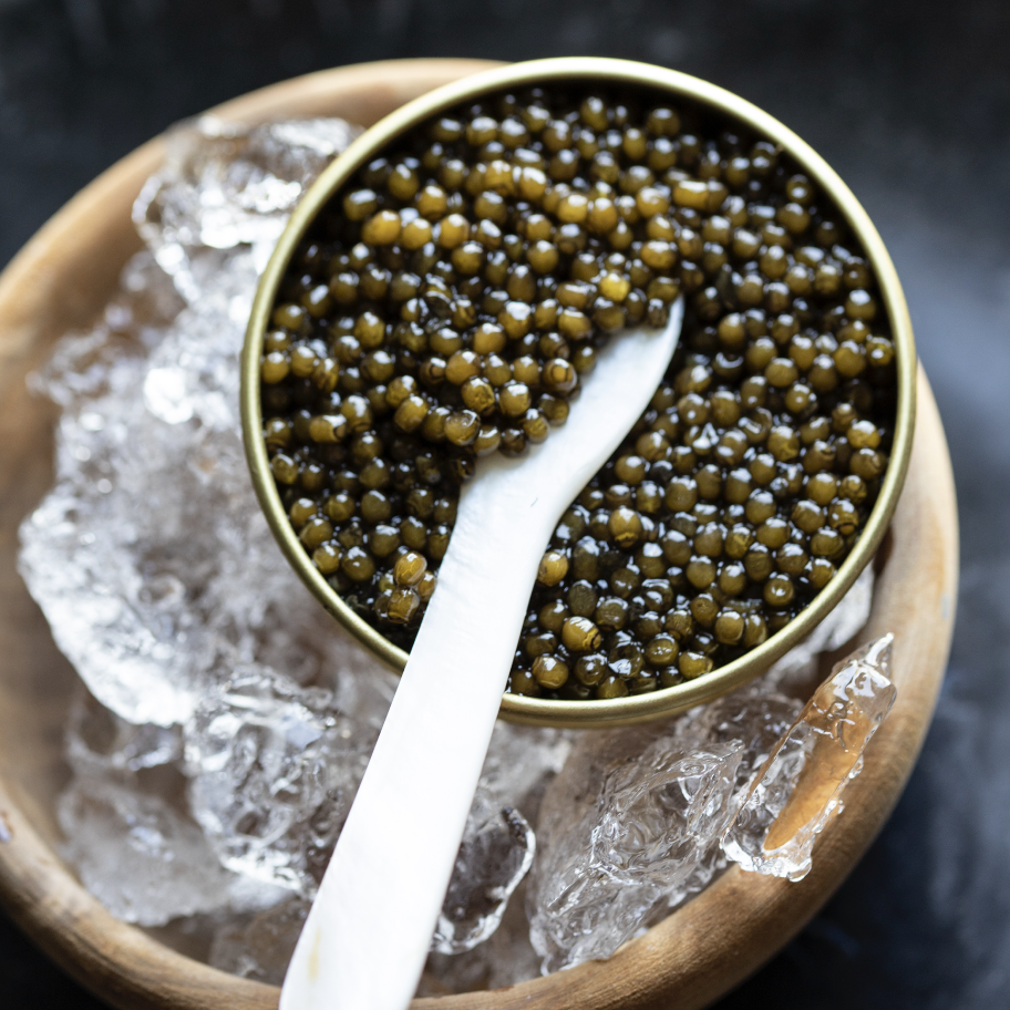 A5 Wagyu and caviar