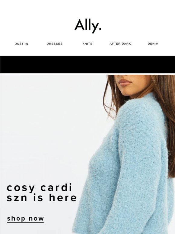The Cosy Cardi Is Back, — — 💜