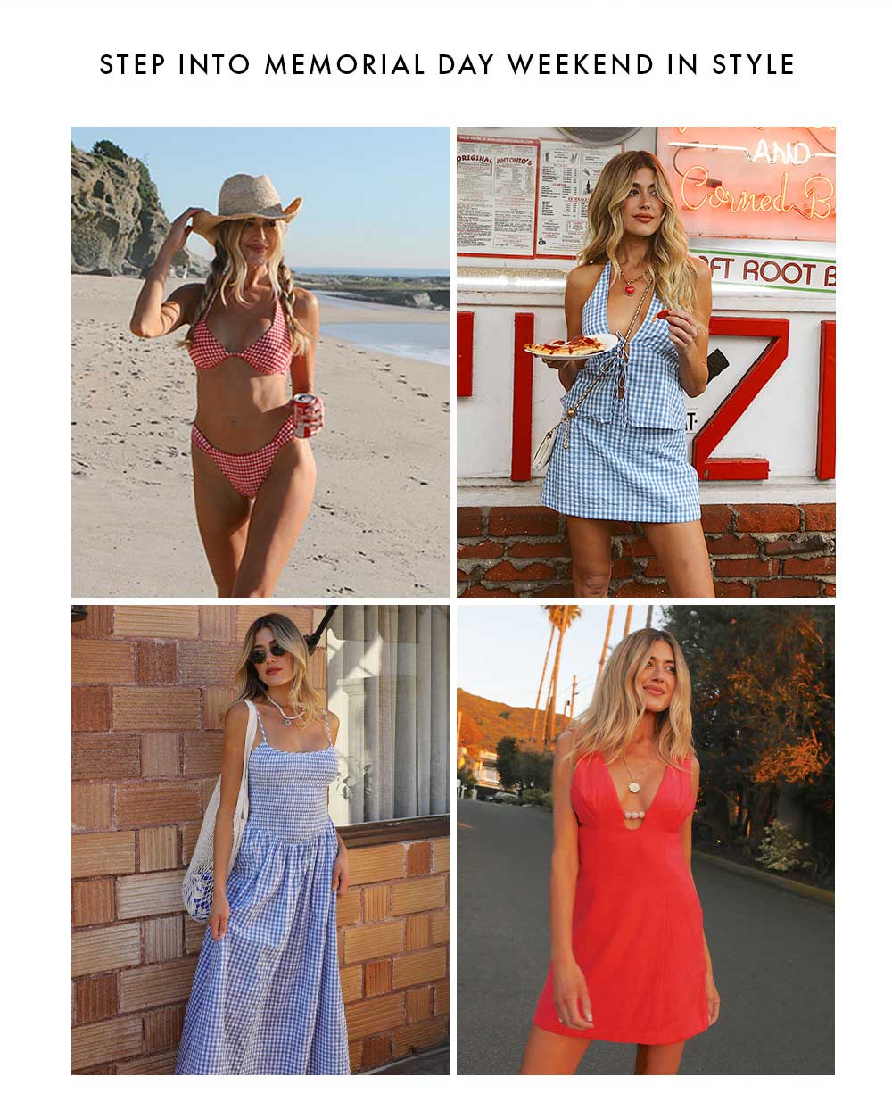 New Styles for Memorial Day - Shop Now.