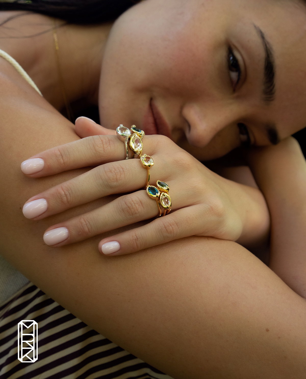 Points North Gemstone Rings