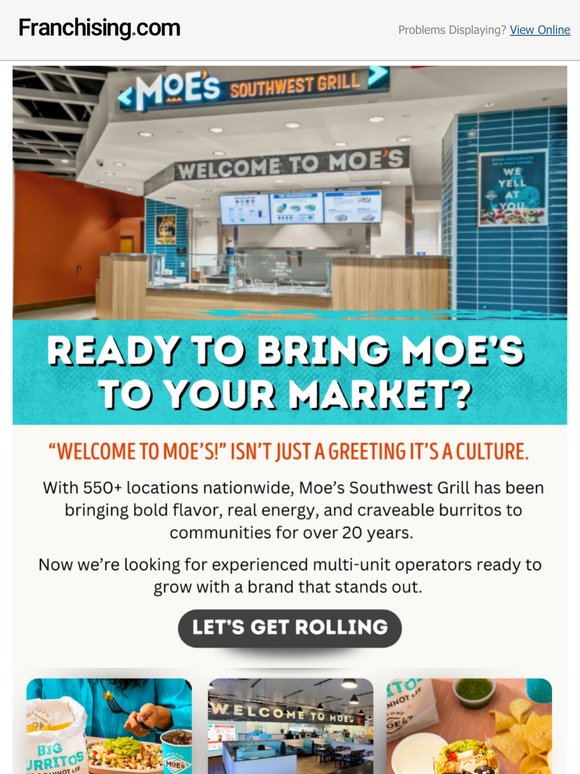Ready to Bring Moe's to Your Market?