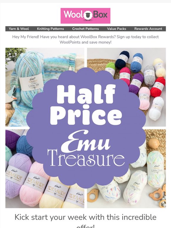 My Friend, It's Half Price Emu Treasure! ✨