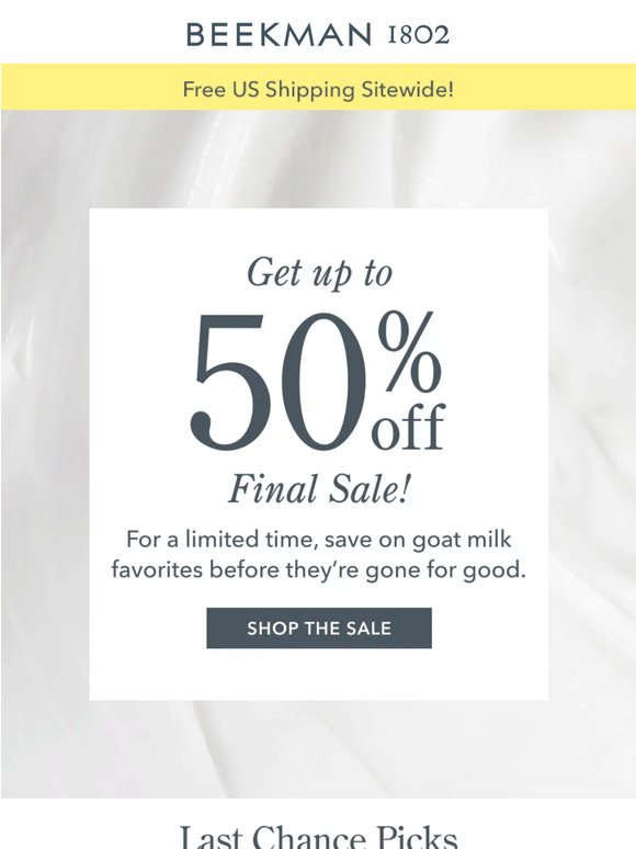 Spring Cleaning Sale Starts Now! 🛁
