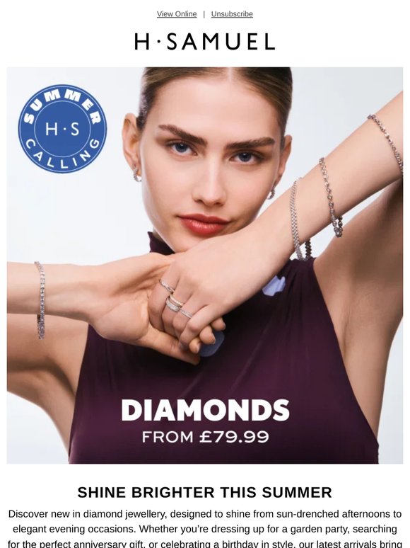 Summer sparkle starts here