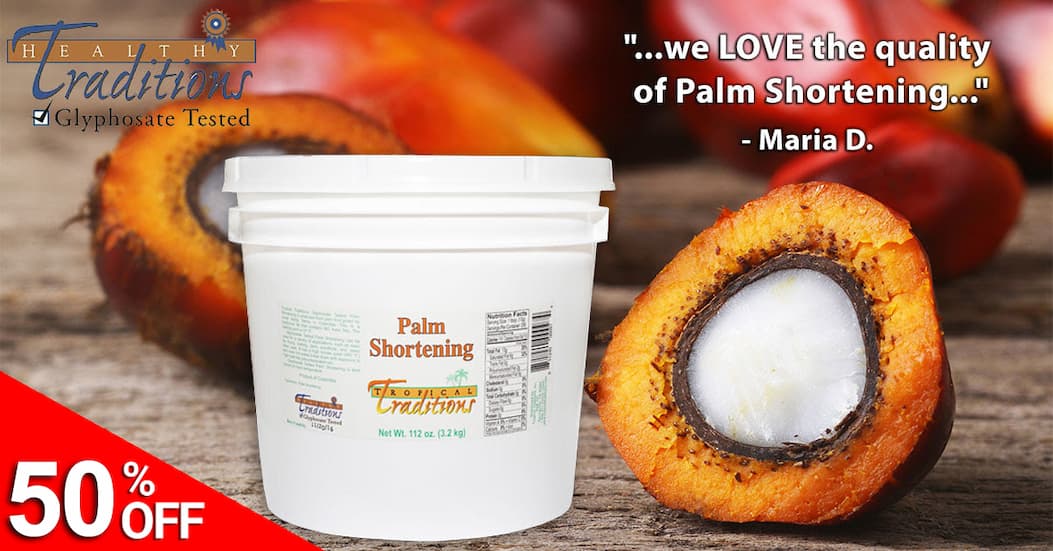 50% OFF Palm Shortening