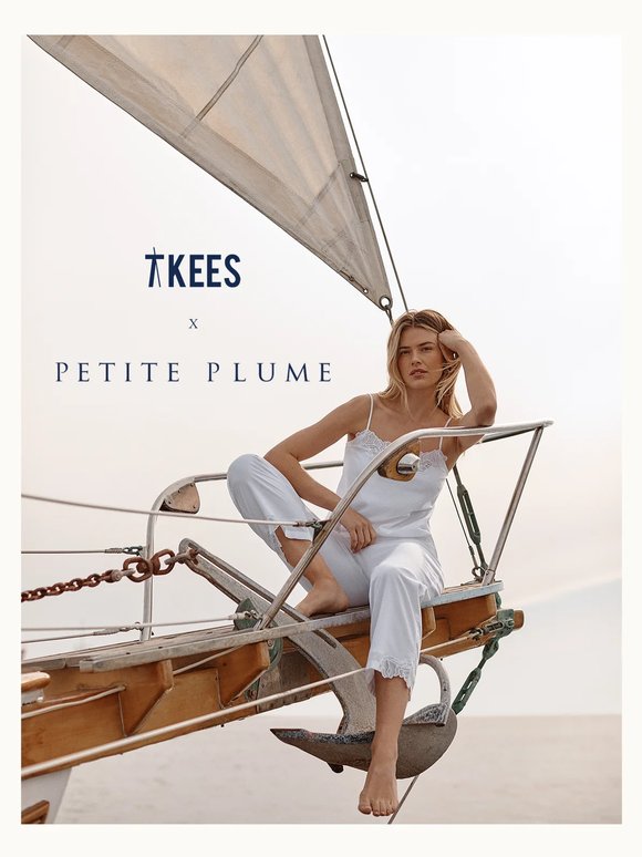 FRESH COLLAB: TKEES x Petite Plume