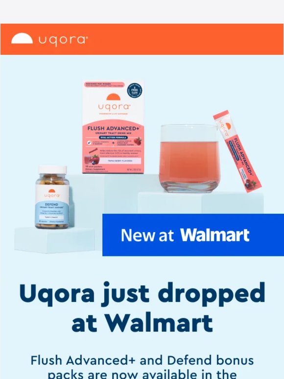 Find Uqora products at Walmart today!