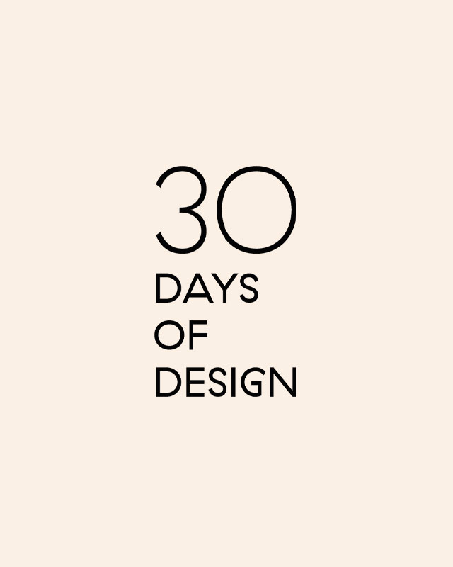 30 days of design