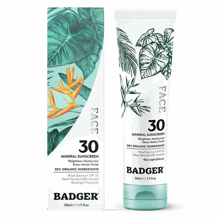 Face Mineral Sunscreen SPF 30 by Badger