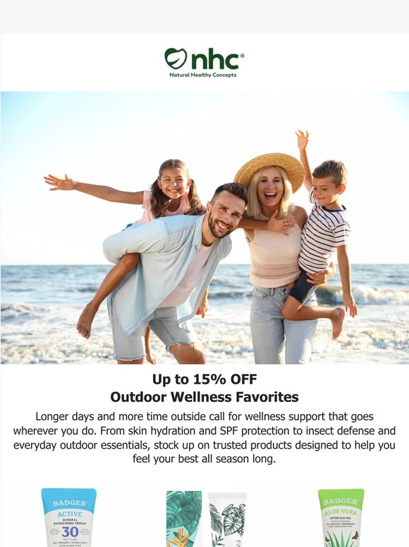 Up to 15% OFF ☀️ Top Outdoor Essentials